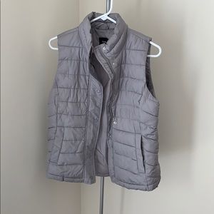 Gray vest